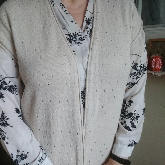 Knitted long west custom made size L-XL VIDEO - Picture 10 of 13